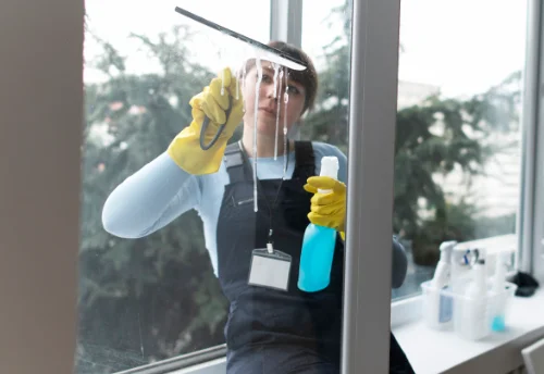 Nettoyage de vitres intérieures et extérieures à Plounéventer